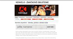 Desktop Screenshot of kenvelo-fashion.info
